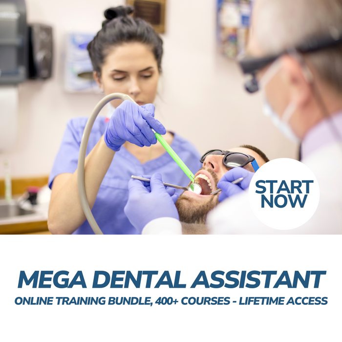 Mega Dental Assistant Online Training Bundle, 400+ Courses - Lifetime Access