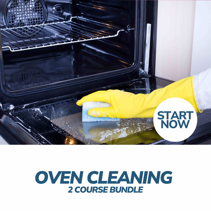 Oven Cleaning Online Bundle, 2 Certificate Courses