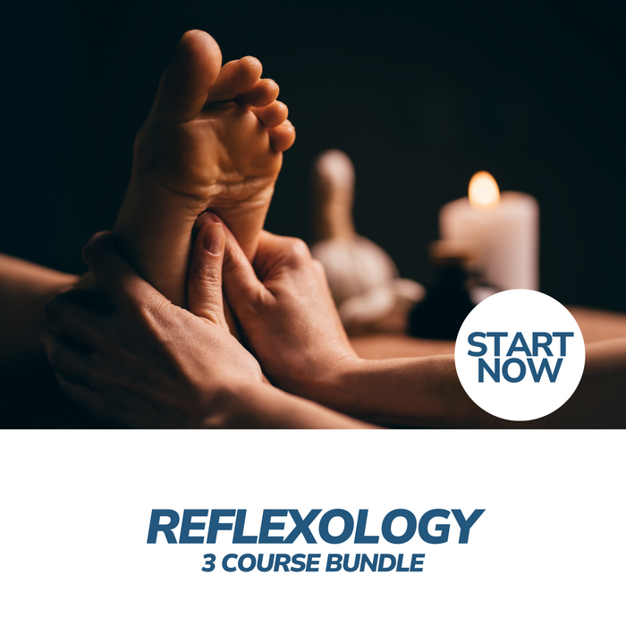 Reflexology Online Bundle, 3 Certificate Courses