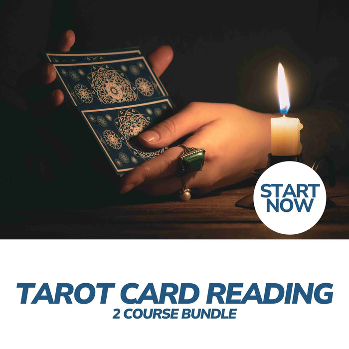 Tarot Card Reading Online Bundle, 2 Certificate Courses