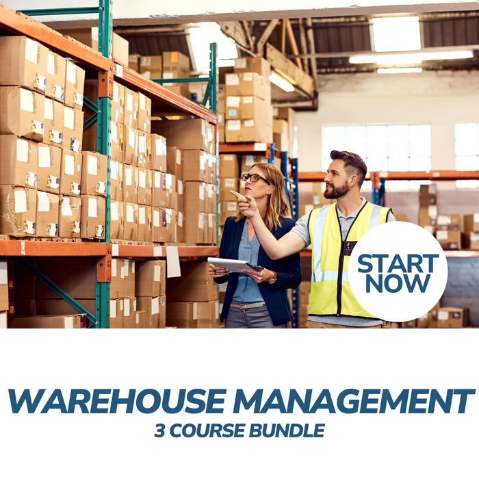 Warehouse Management Online Bundle, 3 Certificate Courses