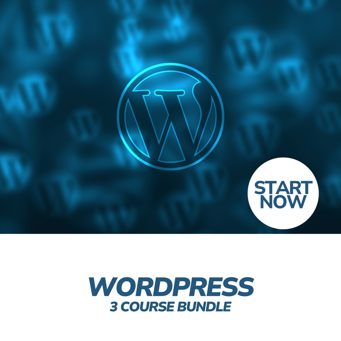 WordPress Online Bundle, 3 Certificate Courses