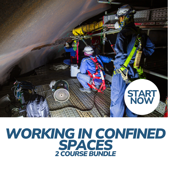 Working in Confined Spaces Online Bundle, 2 Certificate Courses