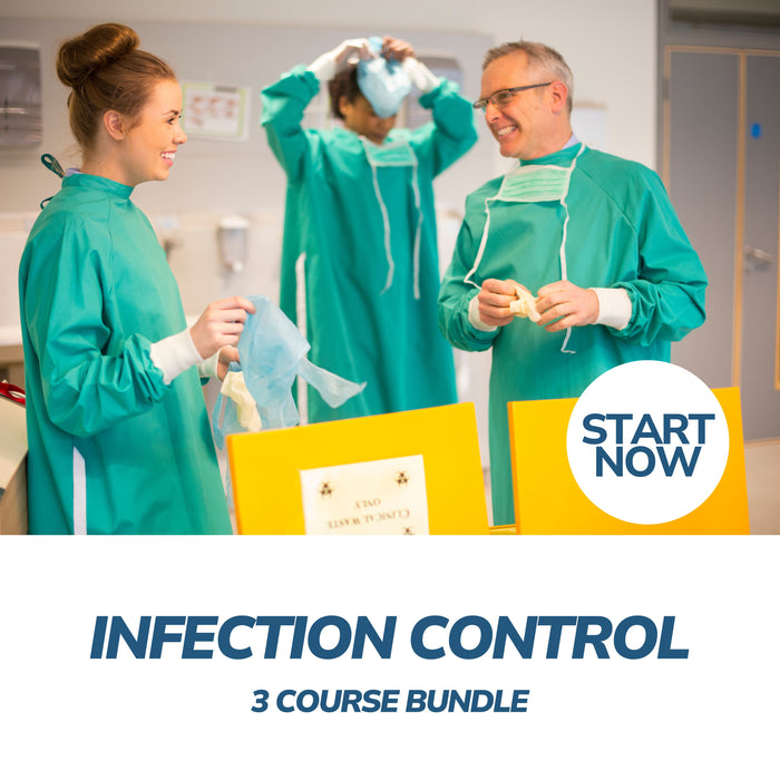 Infection Control Online Bundle, 3 Certificate Courses