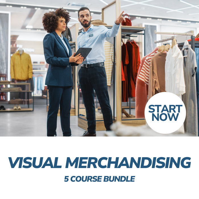 Visual Merchandising Online Bundle, 5 Certificate Courses