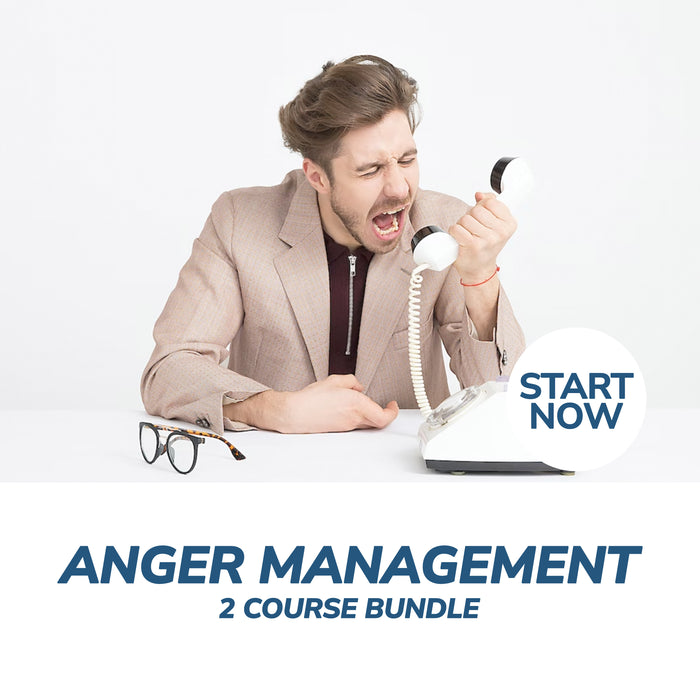 Anger Management Online Bundle, 2 Certificate Courses