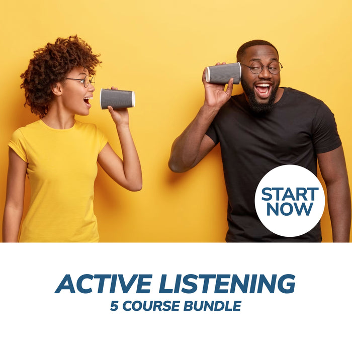 Active Listening Online Bundle, 5 Certificate Courses