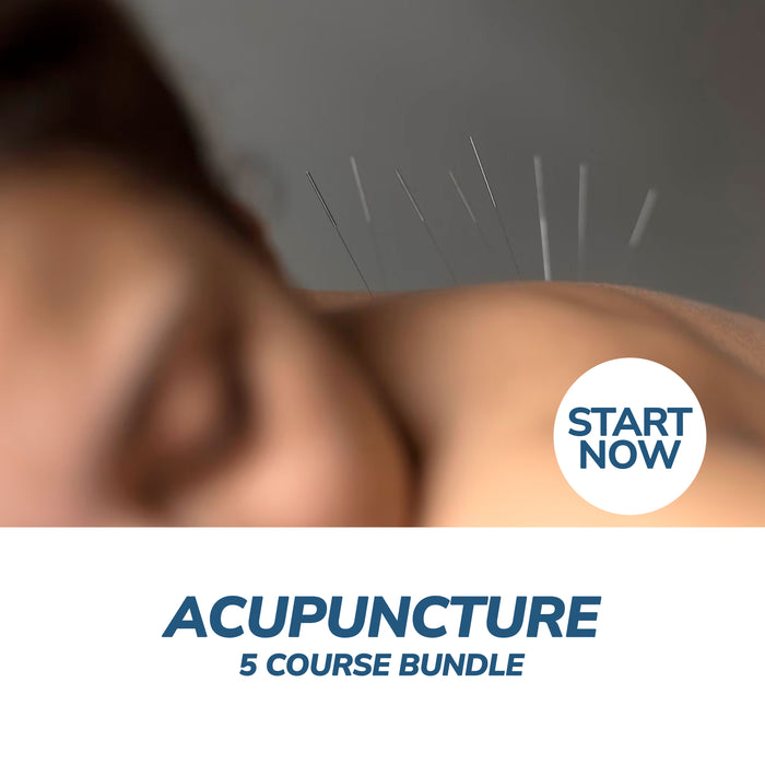 Acupuncture Online Bundle, 5 Certificate Courses