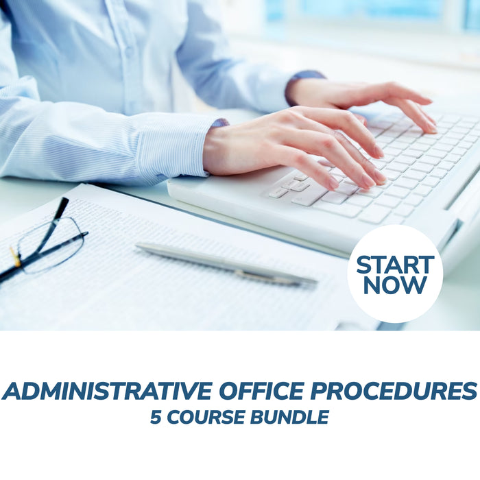 Administrative Office Procedure Online Bundle, 5 Certificate Courses