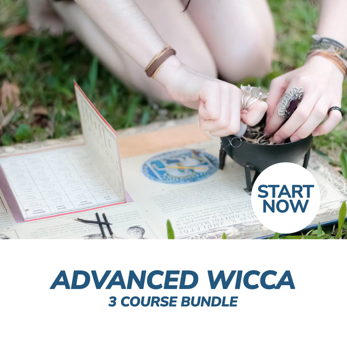Advanced Wicca Online Bundle, 3 Certificate Courses