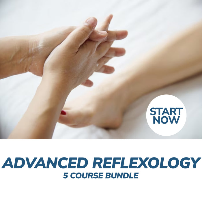 Advanced Reflexology Online Bundle, 5 Certificate Courses