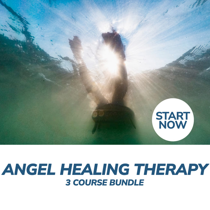 Angel Healing Therapy Online Bundle, 3 Certificate Courses