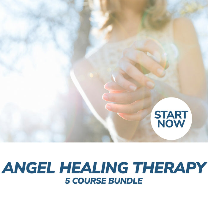 Angel Healing Therapy Online Bundle, 5 Certificate Courses