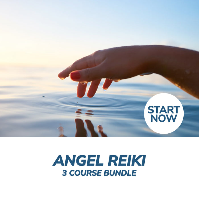 Angel Reiki Online Bundle, 3 Certificate Courses