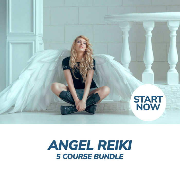 Angel Reiki Online Bundle, 5 Certificate Courses