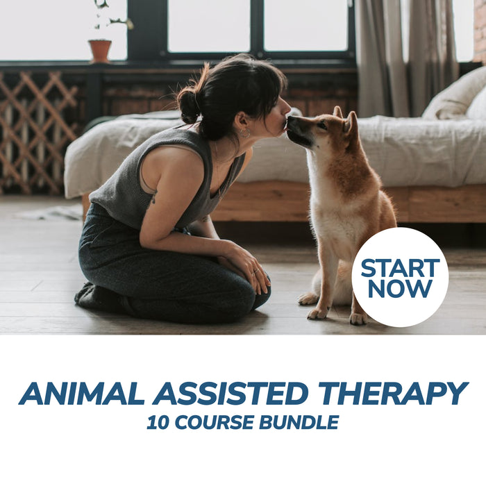 Ultimate Animal Assisted Therapy Online Bundle, 10 Certificate Courses