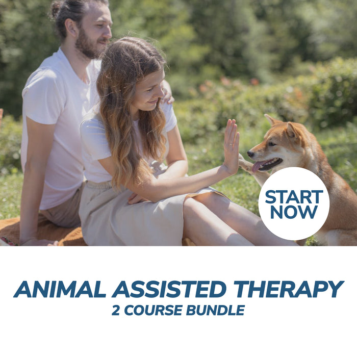 Animal Assisted Therapy Online Bundle, 2 Certificate Courses