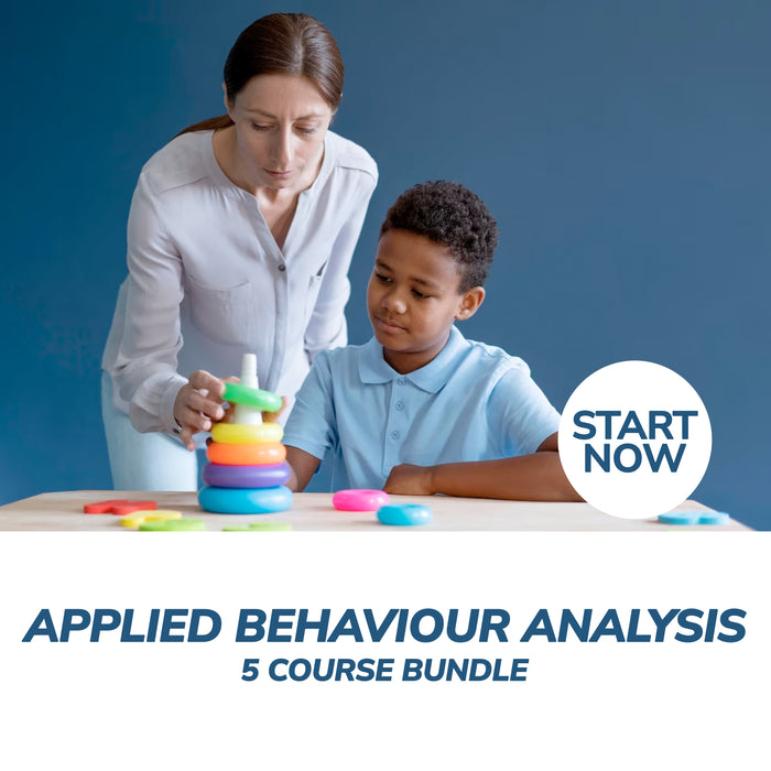 Applied Behaviour Analysis Online Bundle, 5 Certificate Courses