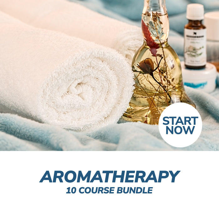 Ultimate Aromatherapy Online Bundle, 10 Certificate Courses
