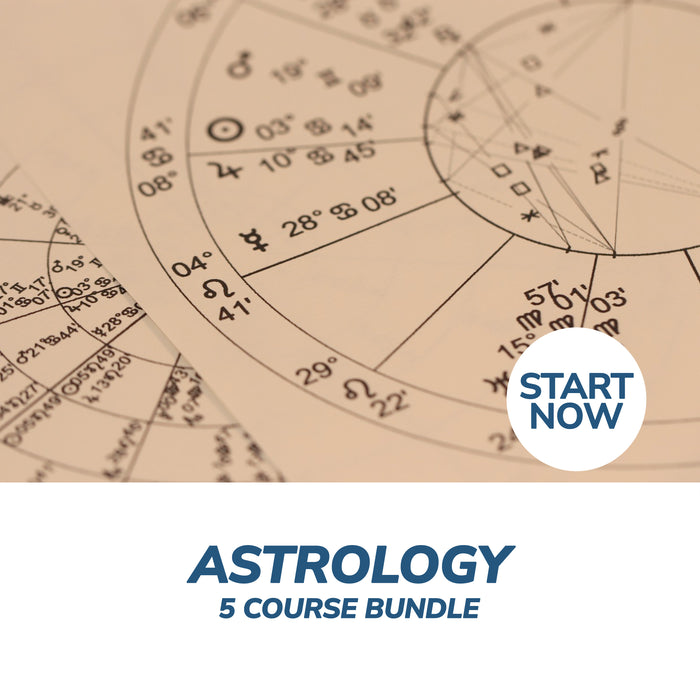 Astrology Online Bundle, 5 Certificate Courses
