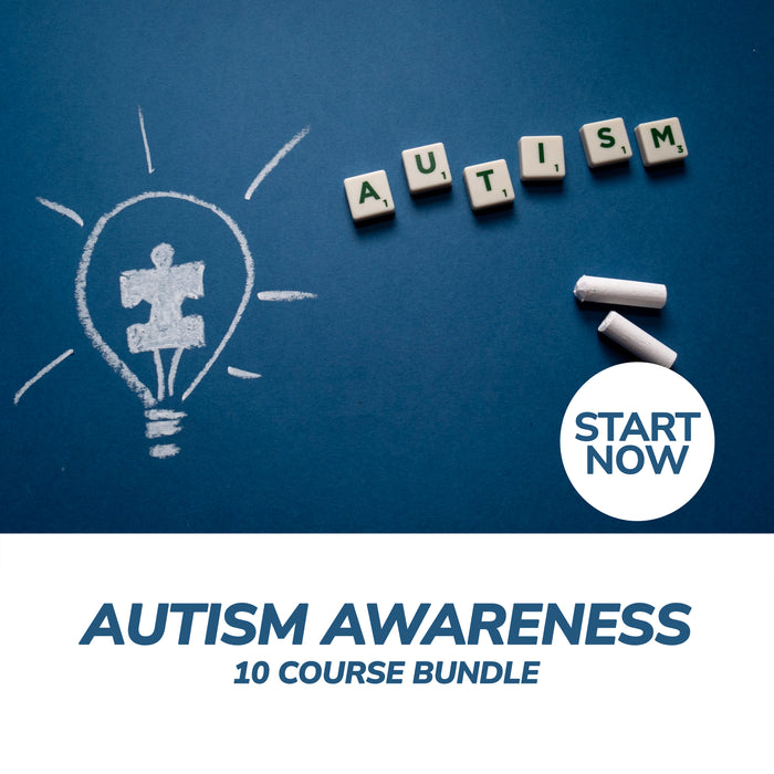Ultimate Autism Awareness Online Bundle, 10 Certificate Courses