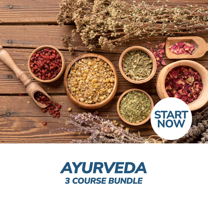 Ayurveda Online Bundle, 3 Certificate Courses