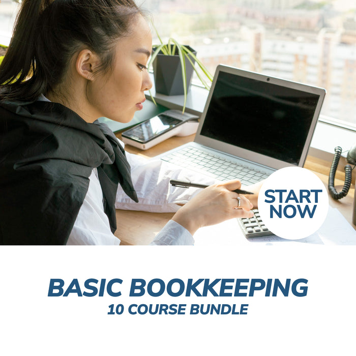 Ultimate Bookkeeping Online Bundle, 10 Certificate Courses