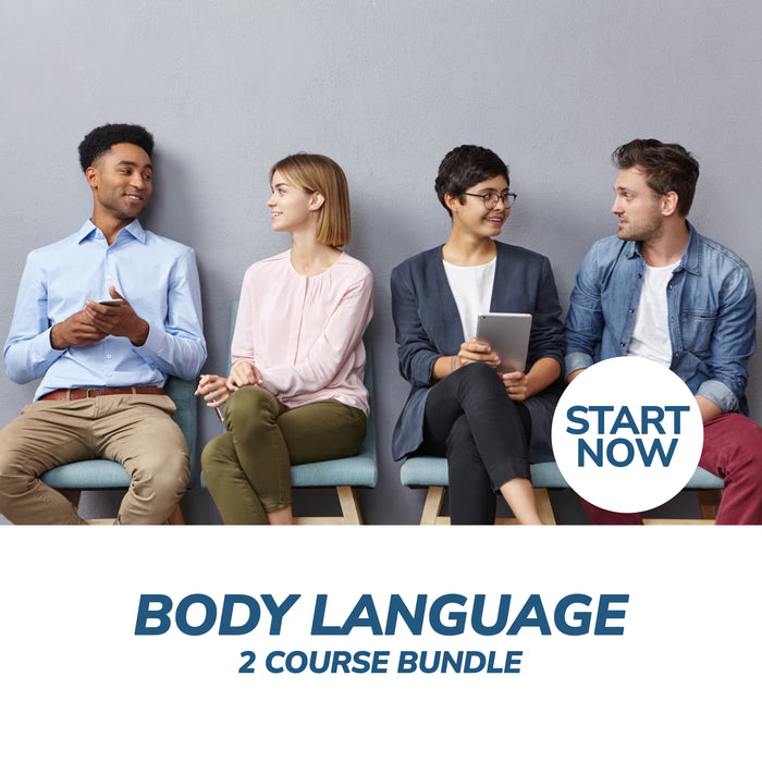 Body Language Basics Online Bundle, 2 Certificate Courses