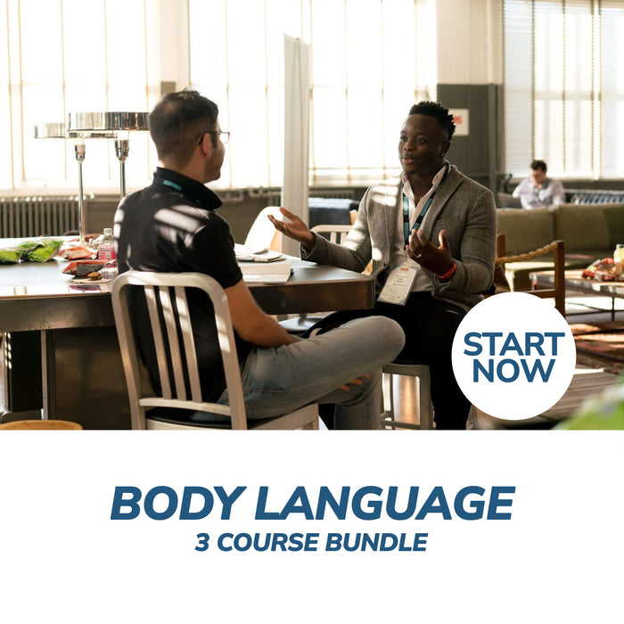 Body Language Basics Online Bundle, 3 Certificate Courses