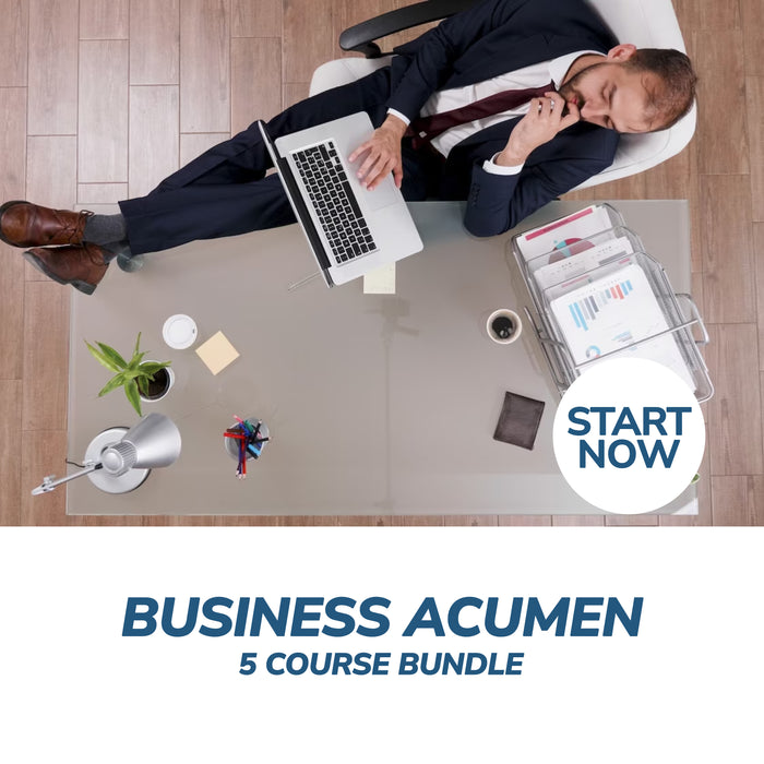 Business Acumen Online Bundle, 5 Certificate Courses