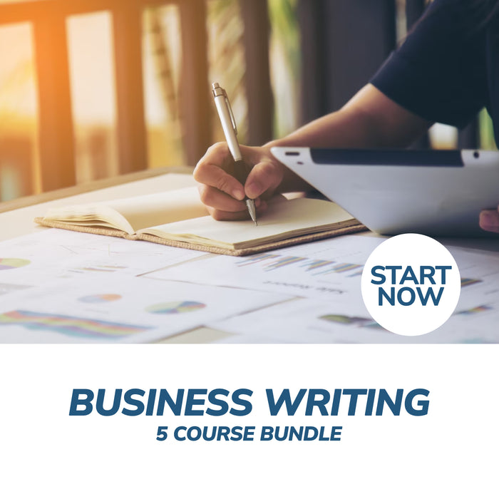 Business Writing Online Bundle, 5 Certificate Courses