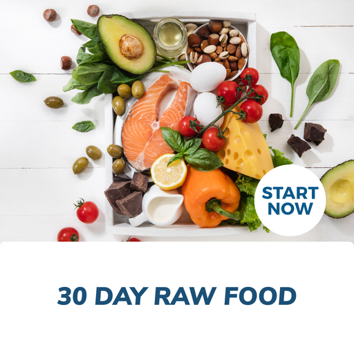 30 Day Raw Food Online Certificate Course