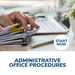 Administrative Office Procedures Online Certificate Course