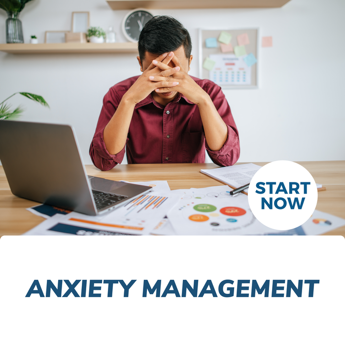 Anxiety Management Online Certificate Course