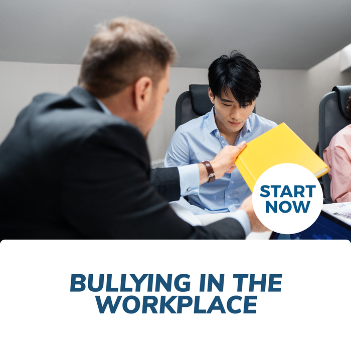 Bullying in the Workplace Online Certificate Course