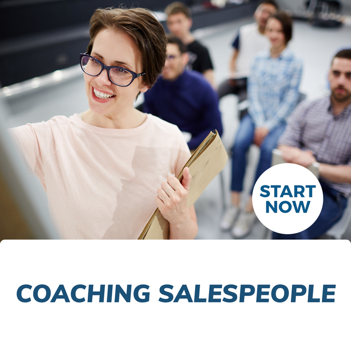 Coaching Salespeople Online Certificate Course