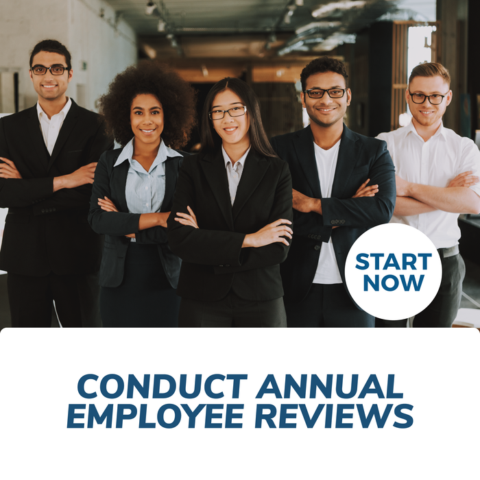 Conduct Annual Employee Reviews Online Certificate Course