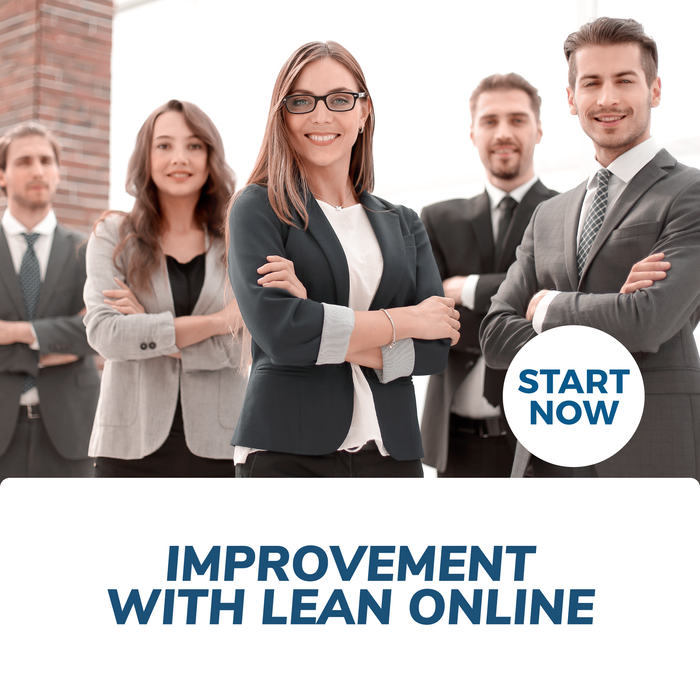 Continuous Improvement with Lean Online Certificate Course