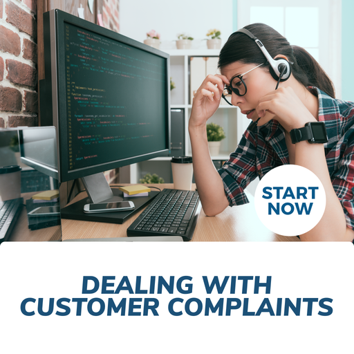 Dealing with Customer Complaints Online Certificate Course