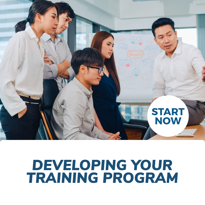 Developing Your Training Program Online Certificate Course