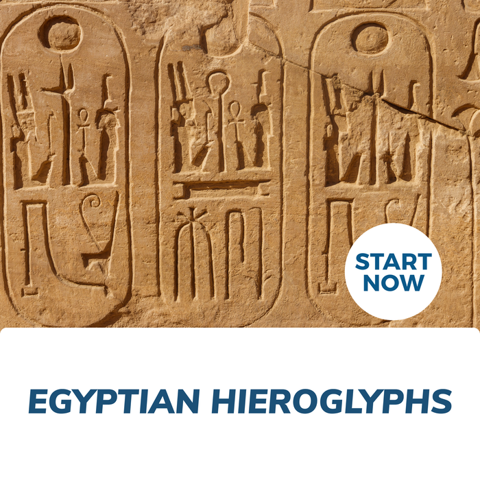 Egyptian Hieroglyphs Online Certificate Course