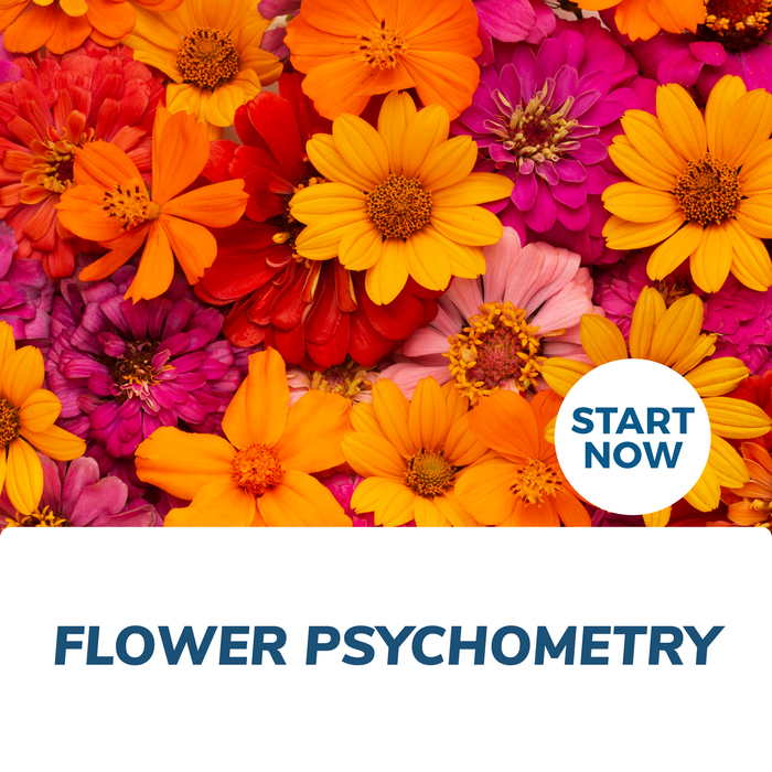 Flower Psychometry Online Certificate Course