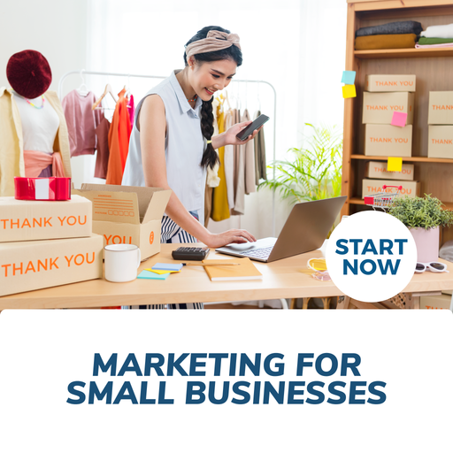 Marketing for Small Businesses Online Certificate Course