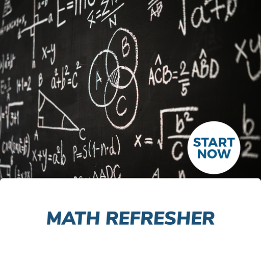 Math Refresher Online Certificate Course