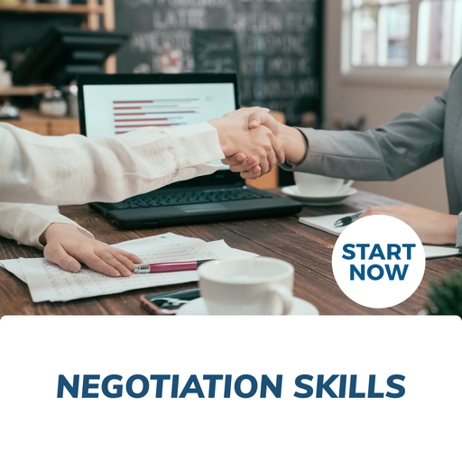 Negotiation Skills Online Certificate Course