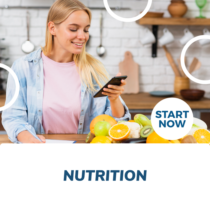 Nutrition Online Certificate Course