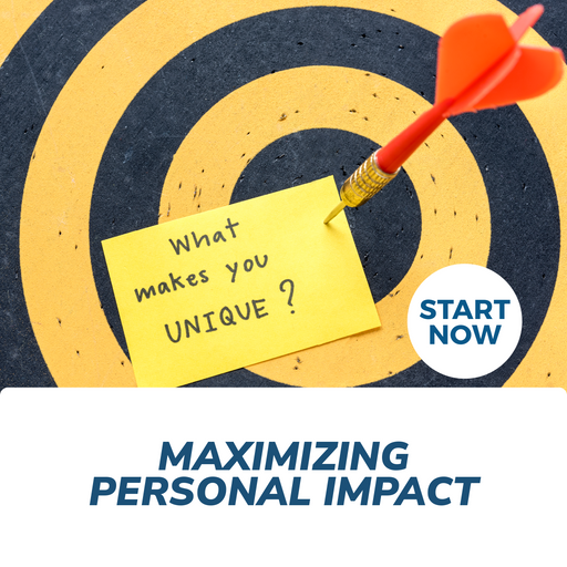 Personal Brand: Maximizing Personal Impact Online Certificate Course