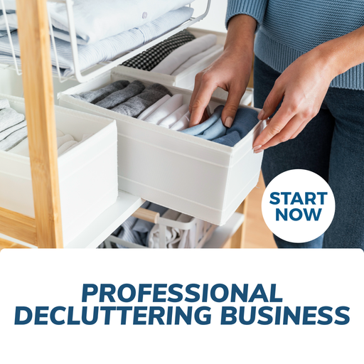 Professional Decluttering and Organizing Business Online Certificate Course