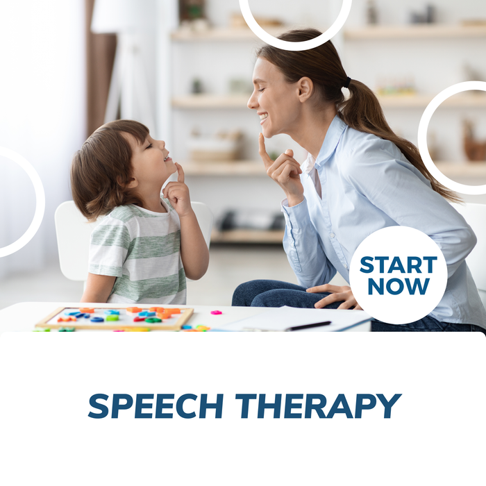 Speech Therapy Online Certificate Course