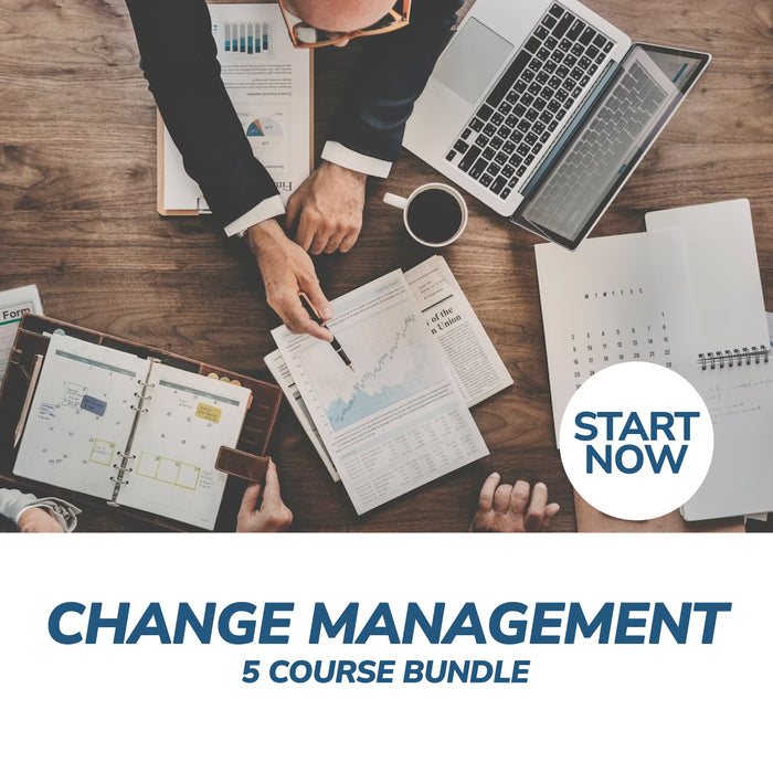 Change Management Online Bundle, 5 Certificate Courses